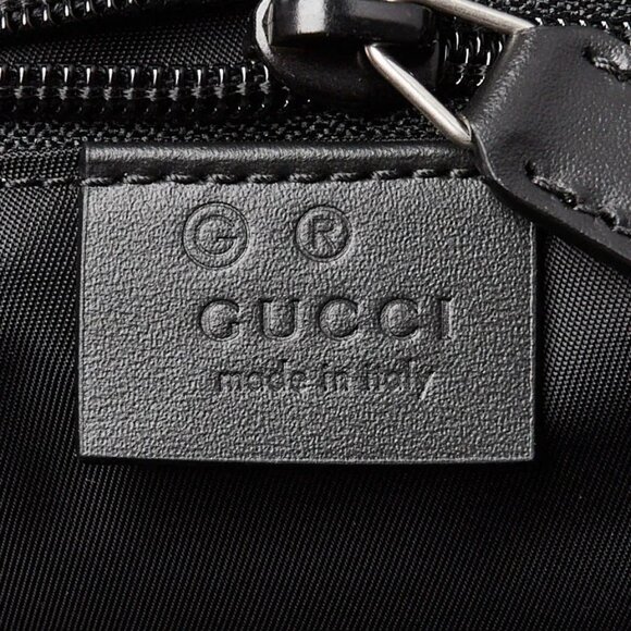 Gucci Black Canvas Techno Web Flap Messenger Bag - Picture 2 of 10